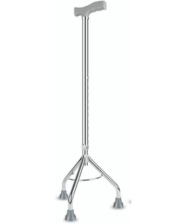 Crutches for The Elderly Three-Legged Cane Walking Stick Telescopic Non-Slip Lightweight Four-Legged Walking Stick Triangular Elderly Walking Stick Auxiliary Crutch (Color : B) Small Gift