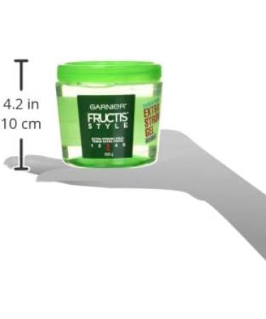 Garnier Fructis Style Clean & Fresh Extra Strong Gel with Fruit Wax 600g - Buy Online on GoSupps.com