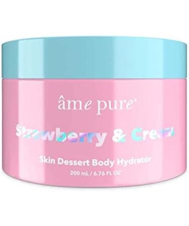 Ame Pure Body Moisturiser - Dry Skin Moisturiser For Healthy Glowing Skin - Body Moisturiser Women Love - 200 ml Moisturiser For Dry Skin - Feel Comfortable Again Without The Dryness and Roughness! Strawberry & Cream - Buy Online on GoSupps.com