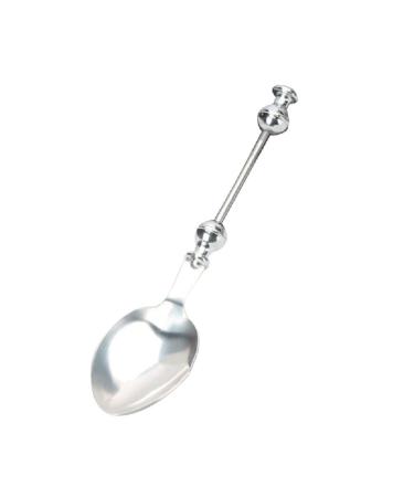Funny Cake Bread Forks Bead Stringing Round Spoon Stainless Steel Dessert Forks Multi-Functional Kitchen Tool Fruit Fork Bead Stringing Fork 3