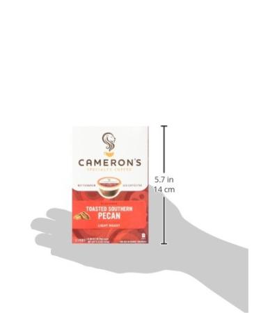 Toasted Southern Pecan Coffee Pods | Cameron's Flavored Single Serve, 12 Count - Buy Online on GoSupps.com