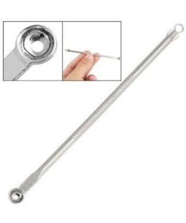 BOOLAVARD 2 pcs Facial Care Set with Stainless Steel Eyelets and Needle Design Blackhead Remover/Acne Pimples Extractors/Removal Tool - Buy Online on GoSupps.com