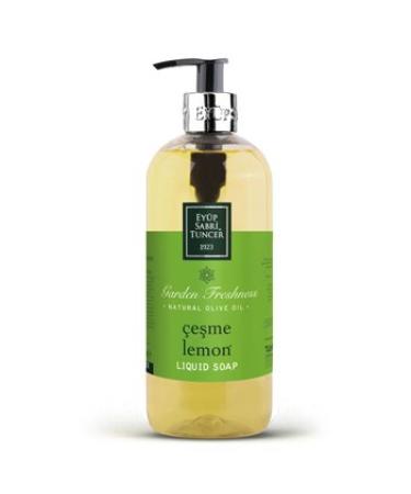 100% Natural Olive Oil Liquid Soap - Cesme Lemon 500ml