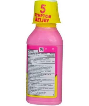 PEPTO-BISMOL Liquid 8 OZ - Fast Relief for Upset Stomach | Buy Online - Buy Online on GoSupps.com
