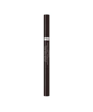 Rimmel Brow this Way Fill & Sculpt Pinceau sourcils Noir doux 04