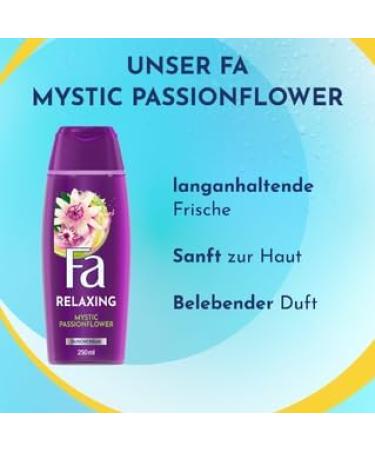 handle Fa Mystic Moments nourishing shower gel with the noble enchanting scent of passion flowers 3 x 250 ml - Buy Online on GoSupps.com
