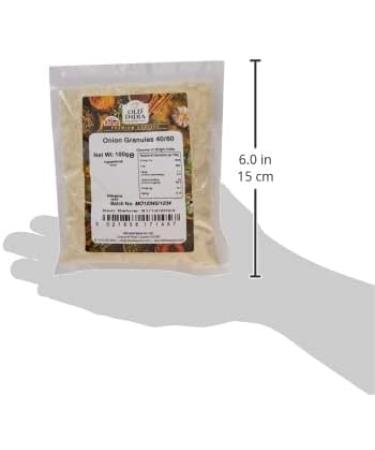 Old India Onion Granules 40/60 100g - Premium Quality Spice for Cooking (Pack of 1) - Buy Online on GoSupps.com