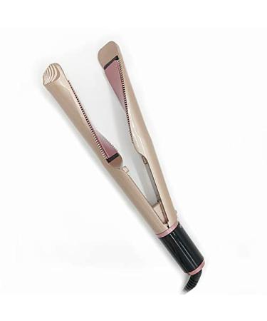 Curling Iron Professional Hair Curling Wand 2 In 1 Hair Straightener and Curler Curling Iron for All Hair Types Tourmaline Ceramic Twisted Flat Iron for Hair Styling BY ZZYY