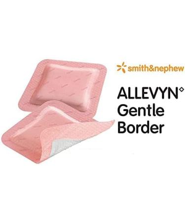 ALLEVYN Gentle Border 10cm x 10cm Adhesive Foam Dressing 10 Count Pack - 66800270 - Buy Online on GoSupps.com