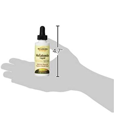 Sundown Naturals Liquid Melatonin Cherry 2 fl oz - Sleep Aid & Restful Night - Buy Online on GoSupps.com
