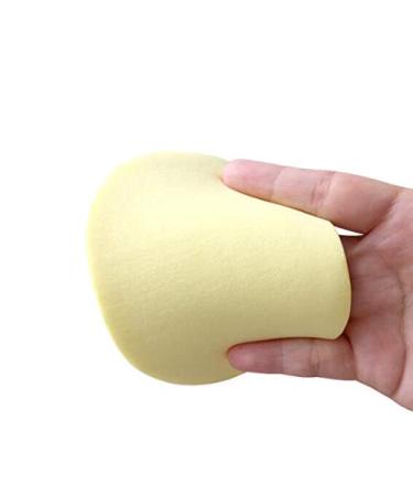 6 Pieces Natural Soft Powder Oval Makeup Sponges Facial Cleansing & Peeling Tools for Flawless Skin - Buy Online on GoSupps.com