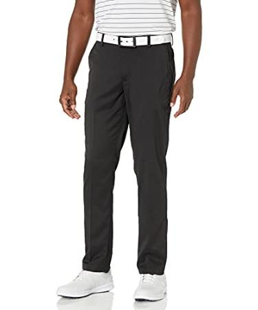 Amazon Essentials Men's Slim-Fit Stretch Golf Pant Polyester Blend Black 34W x 32L