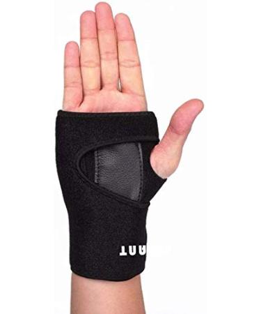 ONTYZZ Wrist Support with Metal Sheet Adjustable Wrist Brace SBR Adjustable Wrist Support Brace for Typing Sports Gymnastics Sports Injuries Night Sleep Relief Wrist Sprains-Right Hand