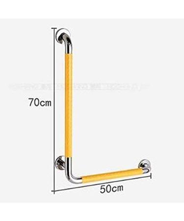 Grab Bars for Bathtubs and Showers Stainless Steel L Type Grab Rail Bathroom Handrail Safety Support Grab Bar with Anti-Slip Grip f - Buy Online on GoSupps.com