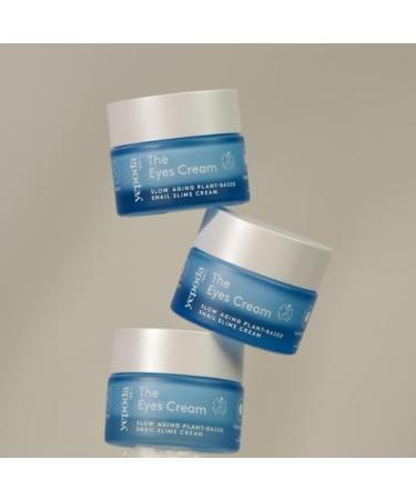 Yepoda - THE EYES CREAM - Slow Aging Eye cream with plant-based snail slime alternative Korean skincare (15 ml) - Buy Online on GoSupps.com
