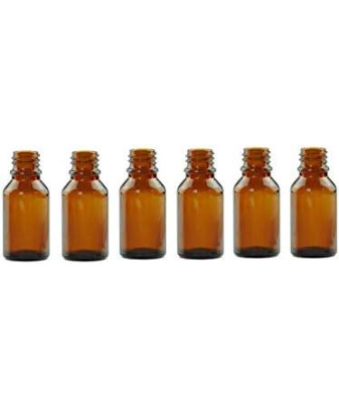 6-Pack 10ml Empty Refill Glass Travel Bottles - Fine Mist Nose Spray for Cosmetics & Perfume - Brown Storage Containers for Medical Use - Buy Online on GoSupps.com