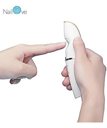 Electric Nail Clipper Safe Trimmer Cutter Fingernails Clipper Nail Cutter Rechargeable Battery 12+ Years-Brown - Buy Online on GoSupps.com