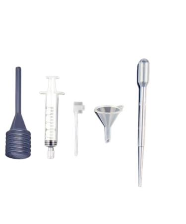 Z nitude Glassworks Perfume Bottle Refill Kit - Syringe Pipette Funnel + others 5 piece kit