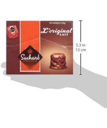 Mondelez Rocher Suchard Milk 35g x 24 Units - Pack of 8 - Buy Online on GoSupps.com