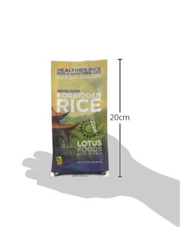 Lotus Foods Forbidden Rice 15 oz | Organic Black Rice for Healthy Meals - Buy Online on GoSupps.com