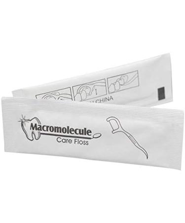 Individually Wrapped Dental Floss - 150 Travel-Friendly Teeth Cleaning Macromolecule Care Floss for Hotels & Restaurants - Buy Online on GoSupps.com