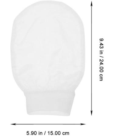Beaupretty Exfoliating Mitts - 2 Pcs Exfoliator Gloves for Body & Shower | Dead Skin Removal | International Shipping - Buy Online on GoSupps.com