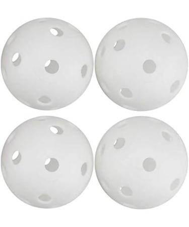 Faswin 100 Pack White Plastic Golf Training Balls - Hollow 41mm Airflow Design for Driving Range and Swing Practice - Buy Online on GoSupps.com