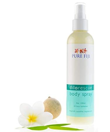 PURE FIJI Dilo and Aloe Vera After Sun Spray Lotion - Spray Moisturizer for Body Helps After Sunburn- After Sun Moisturizing Spray for All Type Skin 8 oz 8 Ounce (Pack of 1)
