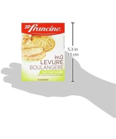 Francine Bakery Yeast 6 Sachets x 5 g - Buy Online on GoSupps.com
