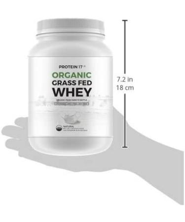 Protein 17: New & Unique Grass-Fed Whey Protein - 16 Ounce, Delicious & Organic - Buy Online on GoSupps.com