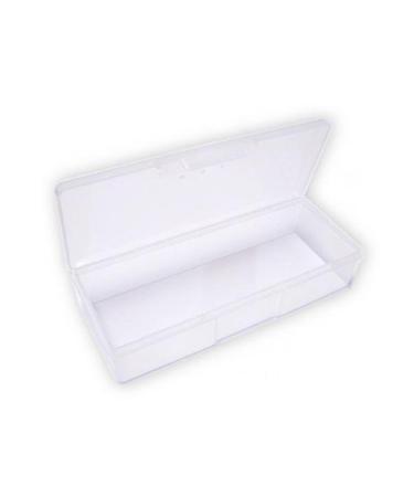 online-hut 1 x file box in clear/transparent
