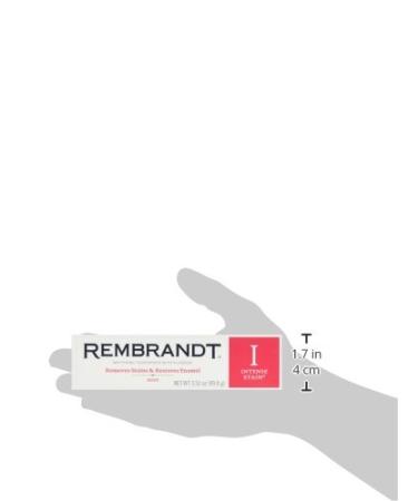 Rembrandt Intense Stain Whitening Toothpaste with Fluoride - Mint 3.52 oz (Pack of 6) | Premium International Shipping - Buy Online on GoSupps.com