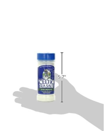 Celtic Sea Salt Fine Ground - 8 oz Vital Mineral Blend Shaker Jar - Buy Online on GoSupps.com