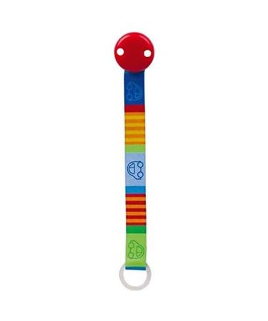 Heimess 764640 Pacifier chain "Car" multi-coloured
