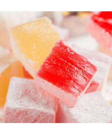 Delicious Lokum Mix 500g | Authentic Turkish Delight with Rose Lemon & Mint Flavours | International Shipping Available - Buy Online on GoSupps.com