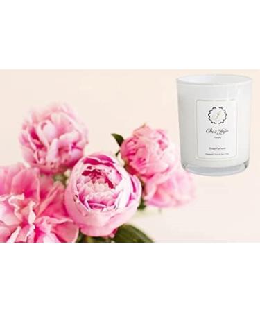 Natural Soy Wax Candle | Peony & Blush Suede | Luxurious Handcrafted Aromatherapy | Eco-Friendly Vegan | Clean Burning Essential Oils - Buy Online on GoSupps.com