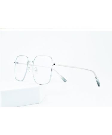 Fuqinqingoz Oversized Square Glasses - Clear View Anti-Blue Light Computer Readers for Presbyopia (+300 C2) - Buy Online on GoSupps.com