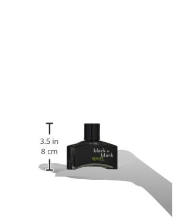 YVES SAINT LAURENT Nu Parfums Black is Black Sport Eau de Toilette Spray for Men 3.4 Ounce (Pack of 2) 3.4 Fl Oz (Pack of 2) - Buy Online on GoSupps.com