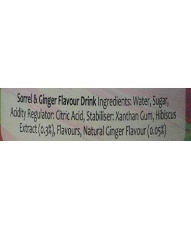Tropical Vibes Sorrel and Ginger Drink 300 ml - Buy Online on GoSupps.com