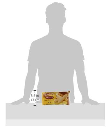 Balocco Savoiardi Ladyfingers (7.05 Oz) - Authentic Italian Dessert Biscuits - Buy Online on GoSupps.com