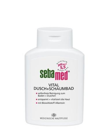 Sebamed Vital Shower + Bubble Bath 400ml Pack of 6 (6x400ml)