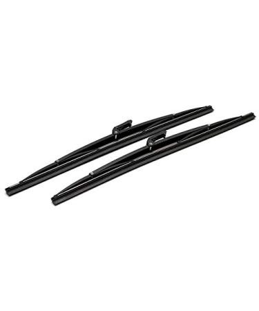 AFI Boat Windshield Wiper Blades 33105B | Curved 14 Inch Black (Pair)