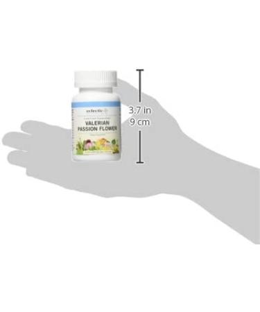 Eclectic Institute Raw Valerian & Passion Flower 250mg - 90 Non-GMO Veggie Caps - Buy Online on GoSupps.com