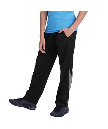 C9 Champion Boys' Open Leg Athletic Pants Large Ebony/Ebony Heather