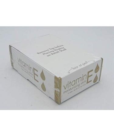 Vitamin E Moisturizing Stick - 12 Sticks, 0.12oz Each - Pack of 1 - Buy Online on GoSupps.com