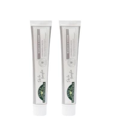 Antica Erboristeria - Toothpaste Family White & Hygiene maintains the natural whiteness of teeth - 75 ml x 2 - Buy Online on GoSupps.com
