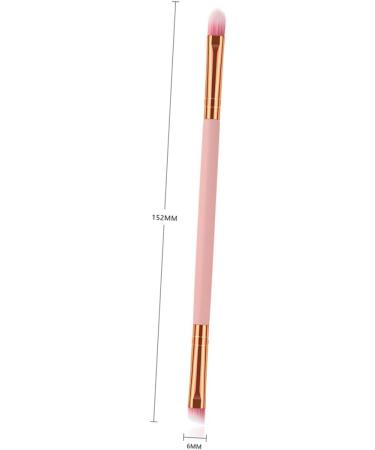 WOONEKY 1pc Double Ended Makeup Professional Makeup Brush Eye Shadow Brush Beauty Tools Pink - Buy Online on GoSupps.com