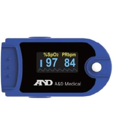 A&D Medical UP-200 Pulse Oximeter - CE Approved Finger Oxygen Saturation Monitor for Adults and Children - Buy Online on GoSupps.com