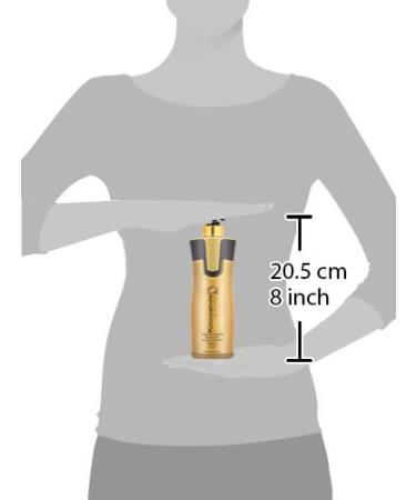 Keratin Cure Gold & Honey Bio Protein Treatment - Professional Argan Oil for Soft Nourished Hair | Repair Frizzy Curly & Damaged Hair - 15 oz - Buy Online on GoSupps.com