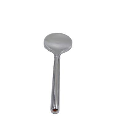 BELLIFFY Eye Cream Stick Beauty Scoop Skin Care Spoon Lip Applicator Makeup Spoon Spoon Lotion Spoon Beauty Spoon Skincare Tools Cream Spoon Facial Spoon Spoon 5.00X1.50X0.30CM Silver
